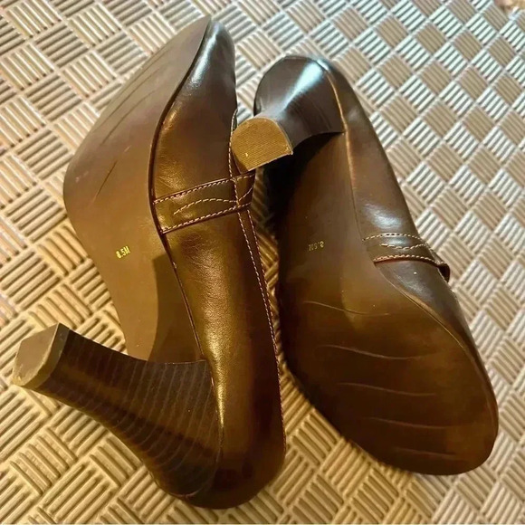 8.5 MUDD Dark Brown 3.5in Heels - Picture 4 of 13